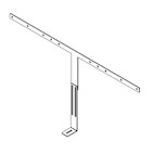 Vorschau: Hagor Logitech Meetup II Display Adapter 55 - 75"