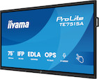 Vorschau: iiyama ProLite TE7515A-B1AG 75" 4K UHD Google EDLA-zertifiziertes interaktives Display