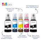 Vorschau: Epson EcoTank ET-4950 A4-Multifunktionsdrucker mit Wi-Fi und AirPrint Tintentank