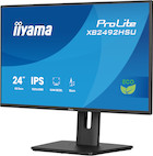 Vorschau: iiyama ProLite XB2492HSU-B1 24" IPS Full-HD-Panel mit 4-seitigem Slim-Bezel und höhenverstellbarem S