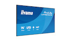 Vorschau: iiyama ProLite LH7564UHS-B1AG 4K UHD 75" Digital Signage-Display mit erweiterten Steuerungs- und Kon