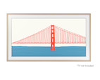 Vorschau: Samsung The Frame 55" Rahmen Modern in Teak - Demoware