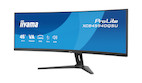 Vorschau: iiyama ProLite XCB4594DQSU-B1 45" ultrabreiter Curved-Monitor mit Dual-QHD-Auflösung und höhenverste