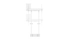 Vorschau: Neomounts WL55-875WH1 MOVE Lift Wandhalterung für Bildschirme bis zu 100"