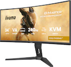 Vorschau: iiyama G-MASTER GCB3486WQSCP-B1 34" Gold Phoenix Curved Monitor mit 240Hz Bildwiederholfrequenz & 0.