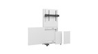 Vorschau: Hagor CON-Line Big M Lift 75-86″ Medienstele, mobil, elektrisch höhenverstellbar