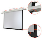 Vorschau: celexon Deckeneinbau Leinwand Motor Expert - 300 x 225 cm - 4:3 - Gain 1,2