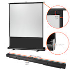 Vorschau: celexon Ultramobil Professional Plus: 120 x 120 cm (67" 1:1) Mobile Pull-up-Leinwand