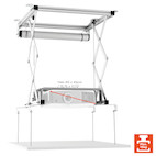 Vorschau: celexon Beamer Deckenlift PL300 - max. ausfahrbar bis 47 cm - 15kg Traglast