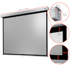 Vorschau: celexon Leinwand Rollo Professional Plus 280 x 210 cm - 138"