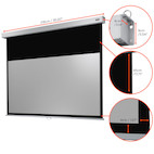 Vorschau: celexon Leinwand Rollo Professional Plus 200 x 125 cm