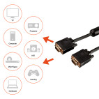 Vorschau: celexon VGA-Kabel Professional Serie Stecker-Stecker 10 m