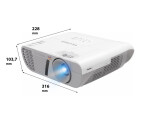 Vorschau: ViewSonic PJD7828HDL Heimkino Beamer mit 3200 ANSI-Lumen und Full-HD