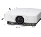 Vorschau: Sony VPL-FH31 Installationsbeamer mit 4300 ANSI-Lumen und WUXGA