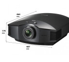 Vorschau: Sony VPL-HW45ES schwarz Heimkino Beamer mit 1700 ANSI-Lumen