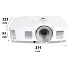 Vorschau: Acer H5380BD 3D Heimkino Beamer mit 3000 ANSI-Lumen und HD-ready