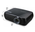 Vorschau: Acer P1286 Beamer mit 3400 ANSI-Lumen und XGA Auflösung