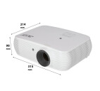 Vorschau: Acer H5382BD 3D Heimkino Beamer mit 3300 ANSI-Lumen und HD-ready