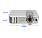 Vorschau: BenQ MW632ST Kurzdistanzbeamer mit 3200 ANSI-Lumen und WXGA Auflösung
