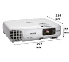 Vorschau: Epson EB-W28 Business Beamer mit 3000 ANSI-Lumen und WXGA Auflösung