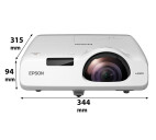Vorschau: Epson EB-520 Kurzdistanzbeamer mit 2700 ANSI-Lumen und XGA Auflösung