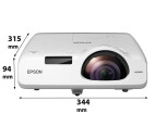 Vorschau: Epson EB-530 Kurzdistanzbeamer mit 3200 ANSI-Lumen und XGA Auflösung