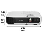 Vorschau: Epson EB-U04 Heimkino Beamer mit 3000 ANSI-Lumen und WUXGA Auflösung