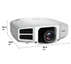 Vorschau: Epson EB-G7800 Installationsbeamer mit 8000 ANSI-Lumen und XGA