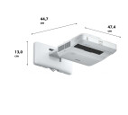Vorschau: Epson EB-1440Ui Kurzdistanzbeamer mit 3800 ANSI-Lumen und WUXGA