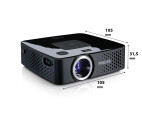 Vorschau: Philips PicoPix PPX3411 Mini Beamer mit 110 ANSI-Lumen und WVGA