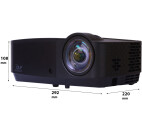 Vorschau: Infocus IN124STa Kurzdistanzbeamer mit 3500 ANSI-Lumen und XGA