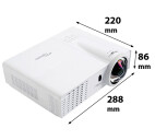 Vorschau: Optoma X305ST Kurzdistanzbeamer mit 3000 ANSI-Lumen und XGA Auflösung