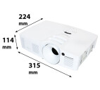 Vorschau: Optoma HD26 3D Heimkino Beamer mit 3200 ANSI-Lumen und Full-HD