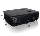 Vorschau: Optoma S331 Beamer mit 3200 ANSI-Lumen und SVGA Auflösung