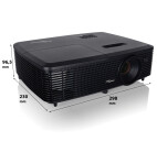 Vorschau: Optoma W330 Business Beamer mit 3000 ANSI-Lumen und WXGA Auflösung