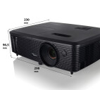 Vorschau: Optoma S321 Beamer mit 3200 ANSI-Lumen und SVGA Auflösung