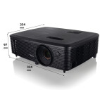 Vorschau: Optoma EH330 Heimkino Beamer mit 3800 ANSI-Lumen und Full-HD Auflösung