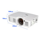 Vorschau: Optoma GT1070Xe Kurzdistanzbeamer mit 2800 ANSI-Lumen und Full-HD