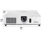 Vorschau: Hitachi CP-WX4022WN Business Beamer mit 4000 ANSI-Lumen und WXGA