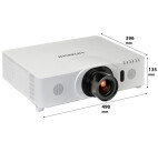 Vorschau: Hitachi CP-WU8451 Installationsbeamer mit 5000 ANSI-Lumen und WUXGA