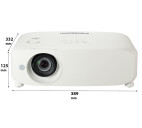 Vorschau: Panasonic PT-VW530 Business Beamer mit 5000 ANSI-Lumen und WXGA
