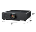 Vorschau: Panasonic PT-RW730 schwarz Installationsbeamer mit 7200 Lumen und WXGA Vorschau: Panasonic PT-RW730 schwarz Installationsbeamer mit 7200 Lumen und WXGA