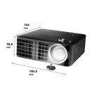 Vorschau: Dell M115HD Mini Beamer mit 450 ANSI-Lumen und WXGA Auflösung