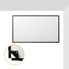 Vorschau: celexon basic Beamer-Leinwandtuch, mattweiß 280 x 158 cm