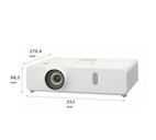 Vorschau: Panasonic PT-VW360 Business Beamer mit 4000 ANSI-Lumen und WXGA