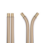 Vorschau: PureLink Lautsprecherkabel OFC 2x2,50mm², (0,10mm), 10,0m, transparent, Set mit 4 Bananensteckern