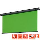 Vorschau: celexon 109" Rollo Chroma Key Green Screen 200 x 190cm