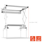 Vorschau: celexon Beamer Deckenlift PL400 HC Plus - max. ausfahrbar bis 54 cm - 25kg Traglast - Demo