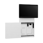Vorschau: Hagor Medienstelen-Lift Boden-Wand-Montage - Version breiter Korpus - passend für Cisco WebEx Board