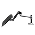 Vorschau: Ergotron ErgoXS LX Monitor Arm, Tischhalterung, aluminium